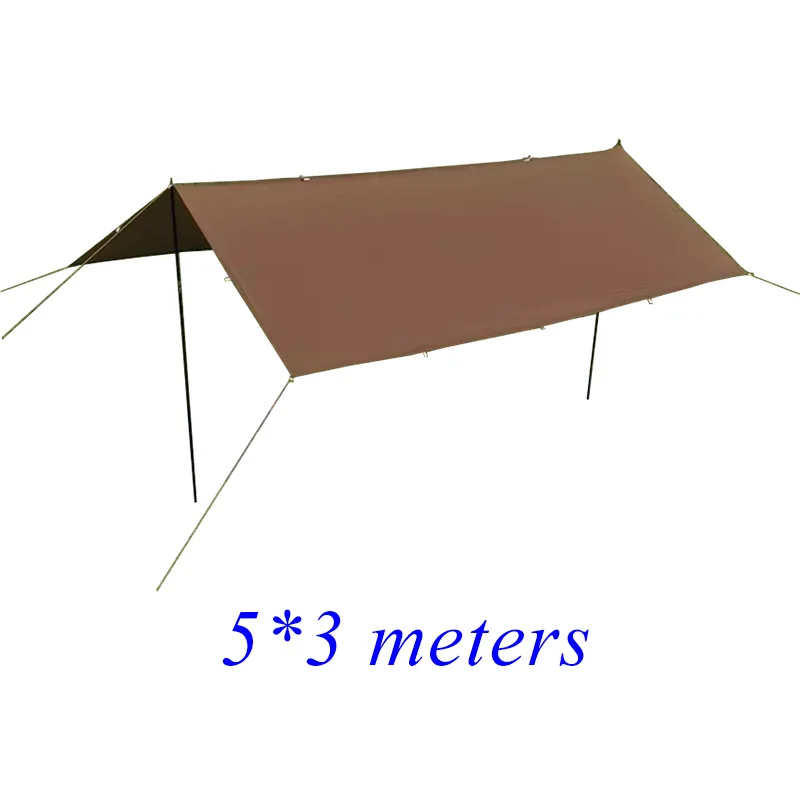 3F ULギア レクタングル 15D シルナイロン シルバー 軽量 3×3 / 4×3