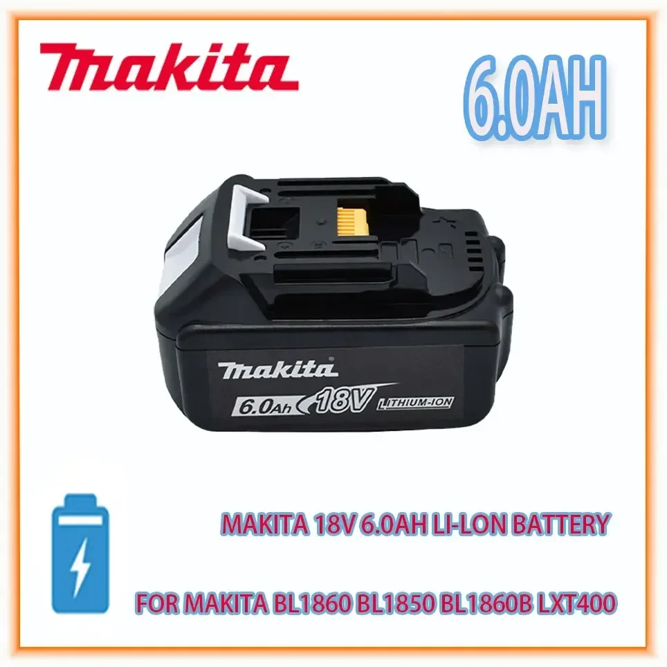 

Makita 18 в 6000 мАч литий-ионная перезаряжаемая батарея 18 в сверло сменные батареи BL1860 BL1830 BL1850 BL1860B