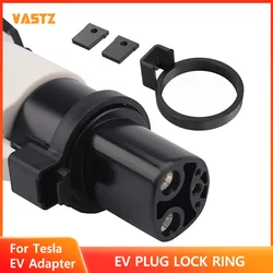 EV Plug Lock Ring for Type 1 J1772 To for Tesla EV Charger Adapter Latch for Model 3 S Y X Electric Vehicle Charging Connector