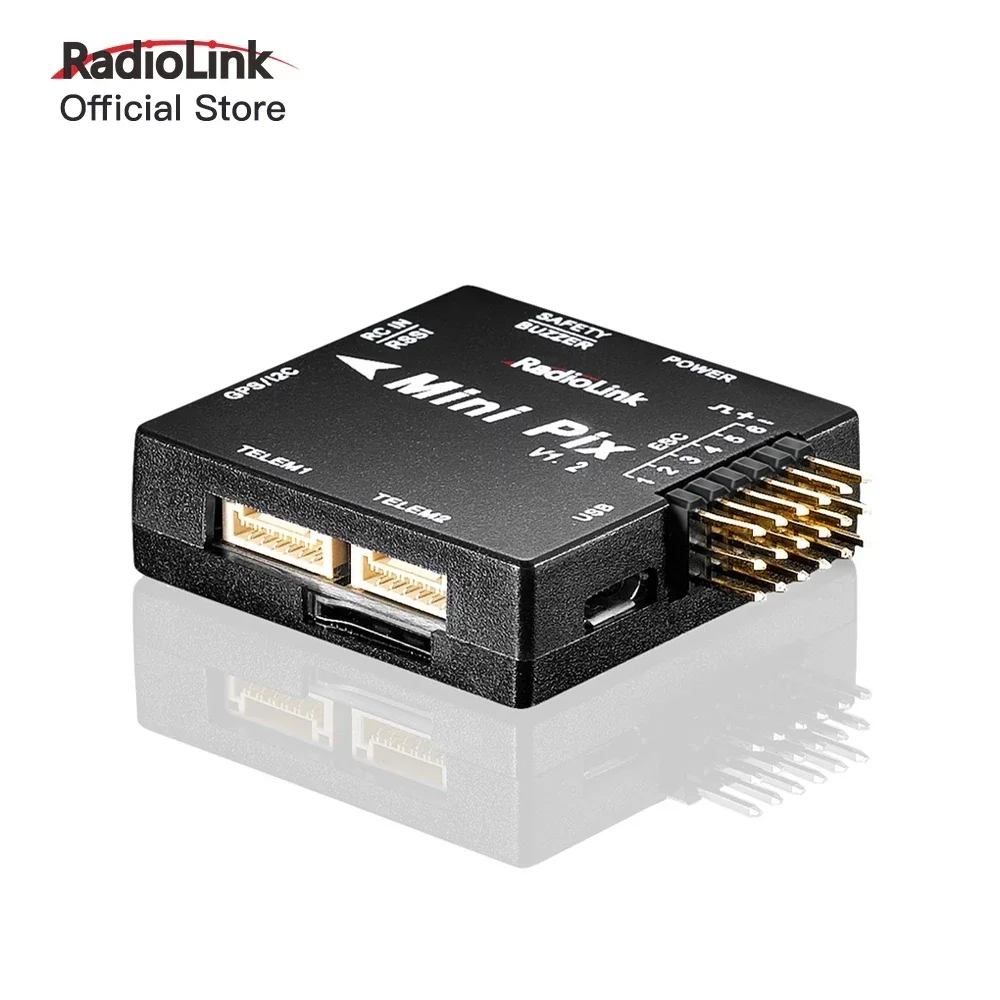 

Radiolink Mini PIX V1.2V V1.2 Flight Controller FC /GPS for FPV Racing Drone/Helicopter/Fixed Wing/Car /Boat More