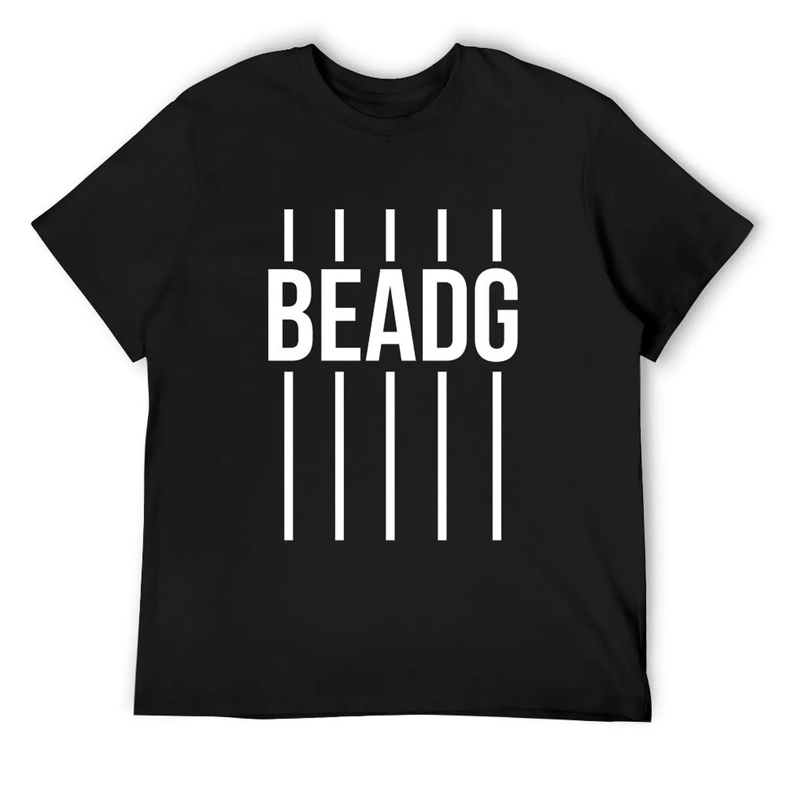 5 String Bass Beadg Funny Bass Player Print T-Shirt cheap stuff summer clothes designer shirts mens clothing