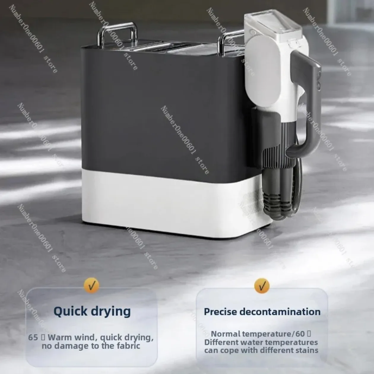 

Quick-drying Fabric Cleaning Machine High Temperature Steam Spray Suction Drying Integrated Carpet Sofa Cleaning