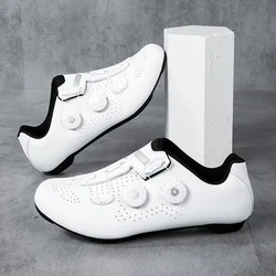 Flat Pedal Cycling Shoes for Men and Women, Road Bike Shoes, Cleat Sneakers, Bicycle Biking Footwear