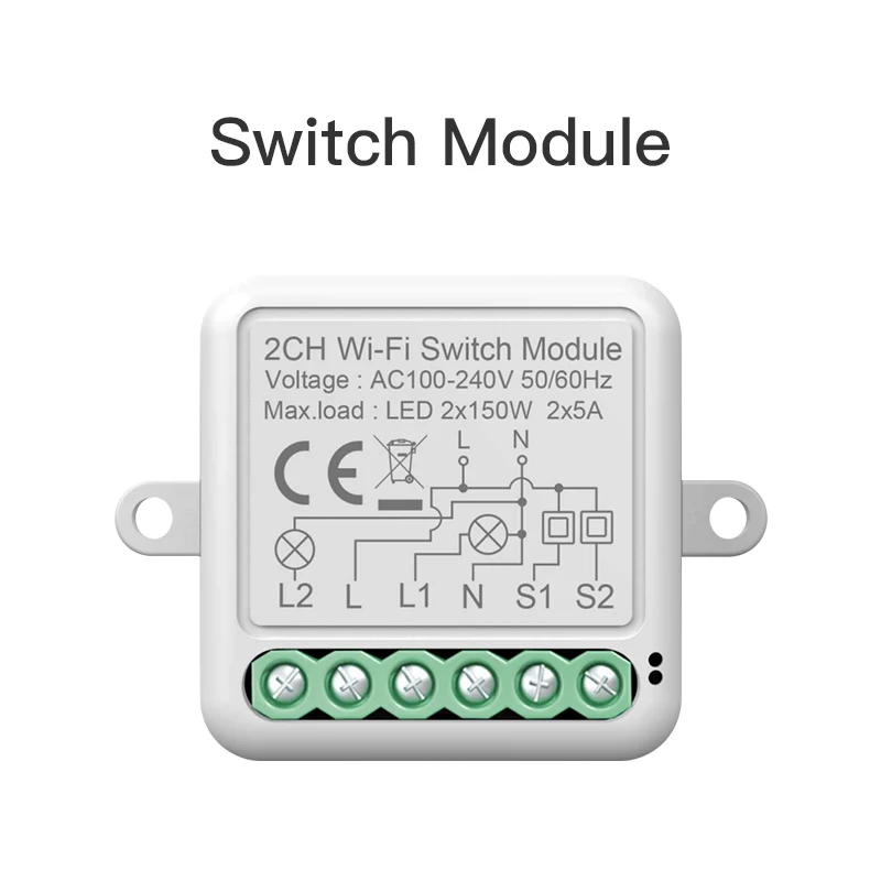 WiFi 2Gang Switch