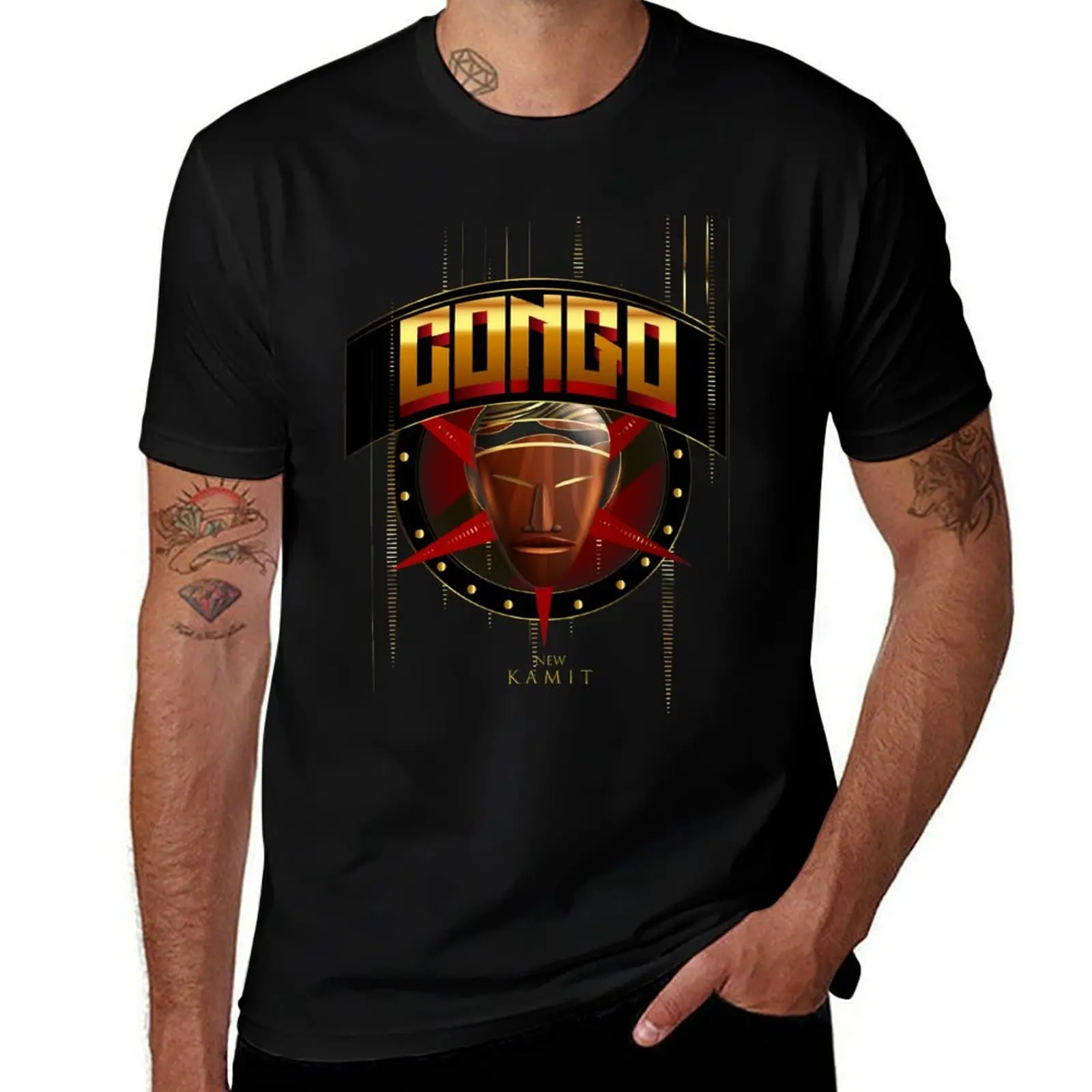 

CONGO T-Shirt Big and Tall Gym T-Shirt