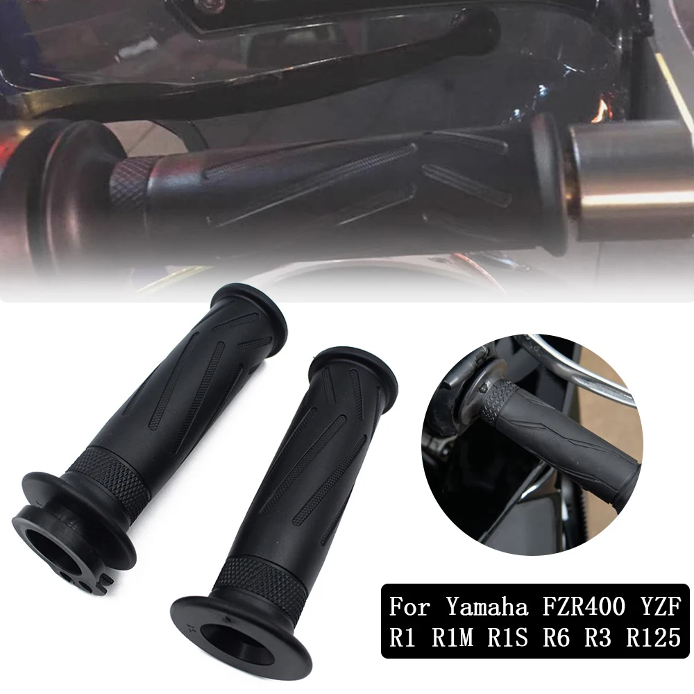 

Motorcycle 22mm Universal Handle Grips For Yamaha FZR400 YZF R1 R1M R1S R6 R3 R125 Throttle Handle Glue Handlebar Bar