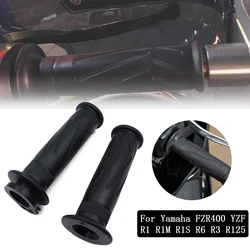 Motorcycle 22mm Universal Handle Grips For Yamaha FZR400 YZF R1 R1M R1S R6 R3 R125 Throttle Handle Glue Handlebar Bar