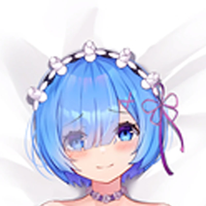 

New Pattern Anime Rem Dakimakura Hugging Body Pillow Cover Case double-sided printing‌