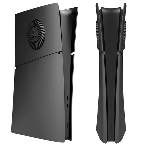 Imagen 1 del producto Placa frontal con ventilación de refrigeración para Playstation 5, carcasa protectora ABS delgada, placa de repuesto para nueva edición Digital PS5