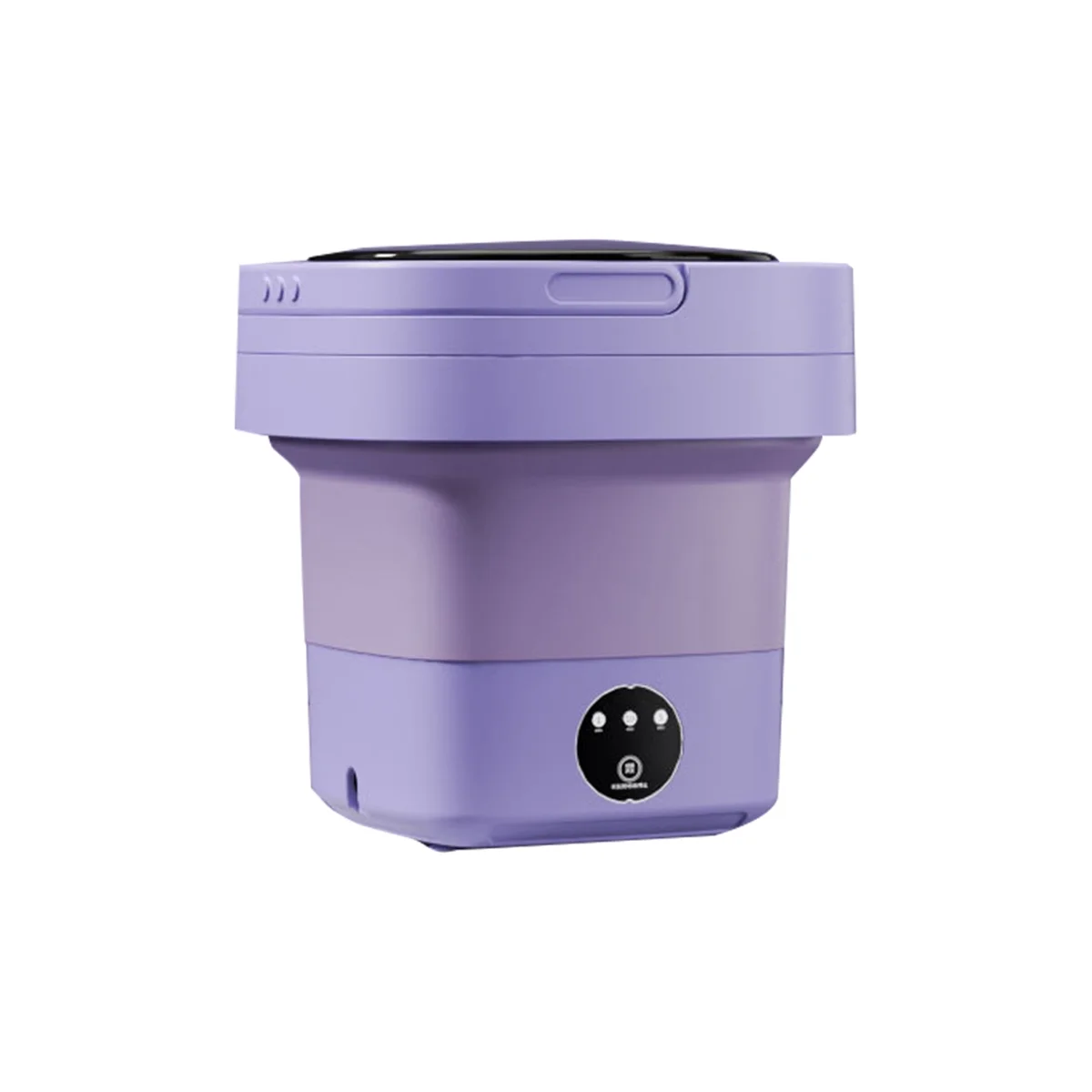 Tragbare Waschmaschine 6,5 l Hoch leistungs waschmaschine halb automatische Wasch klapp waschmaschine reisen uns Plug-b