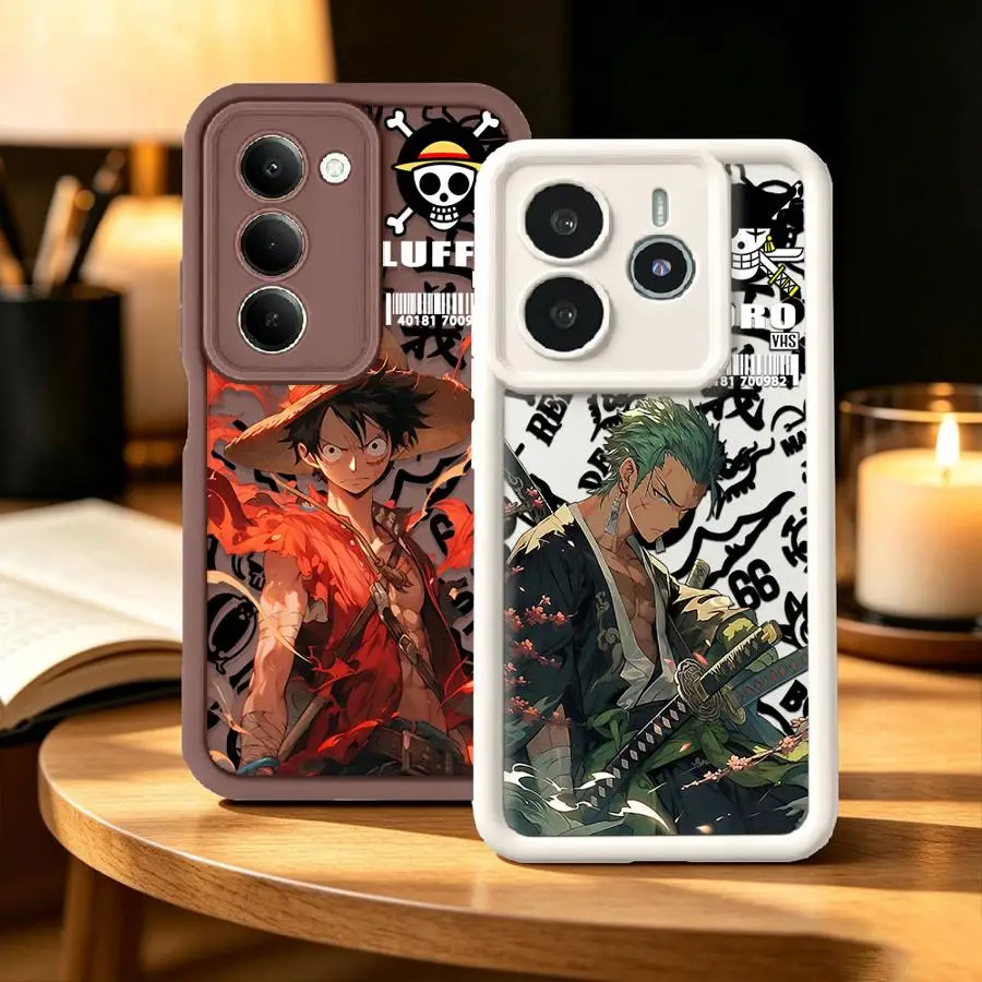 Funda genial de Luffy de la Quinta Marcha para Xiaomi Redmi Note 15 Pro 11 Note 13 14 Pro Plus A3 Pro A5 12 12S 11S 10 9 A1 A2 12C 13C