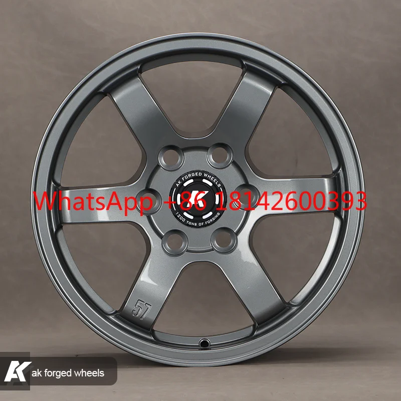 ODM Light Weight Gunmetal Replica GRAM LIGHTS 57DR-X Forged Wheel 6x139.7 17 18 19 20 Inch Sport Racing Rim for jeep
