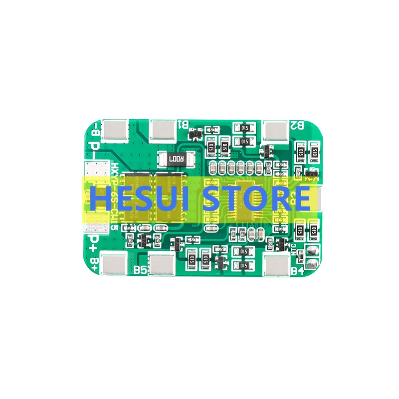 6 string 22.2V/25.2V18650 lithium battery protection plate with balanced anti-overcharge and overdischarge 14A working current