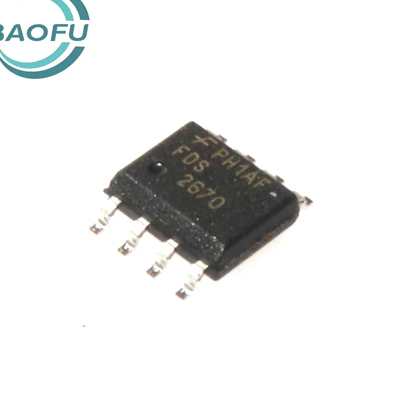 

Newly imported original FDS2670 FDS2670-NL SOP-8 3A 200V N-channel MOSFET transistor