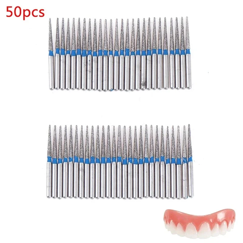 

50Pcs Dental Cemented Carbide Bit High Speed Dental Material