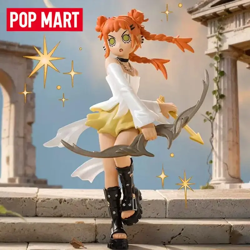 POPMART Peach Riot Power Chords Series Blind Box Original Toys Guess Bag Mystery Box Boneca Figura de Anime Fofa Ornamento Presente