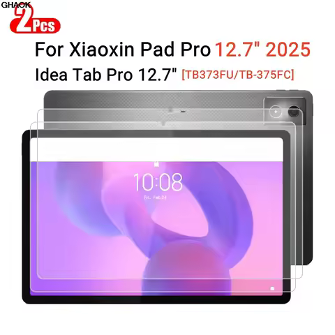 2PCS Tempered Glass For Lenovo Xiaoxin Pad Pro 12.7inch 2025 Screen Protector for Idea Tab Pro 12.7"TB373FU Tablet Film