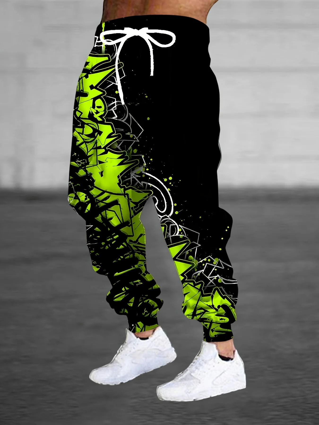 

Новые мужские брюки на весну и осень 2023 года с 3D-печатью для повседневного катания на роликовых коньках и моды на открытом воздухе.