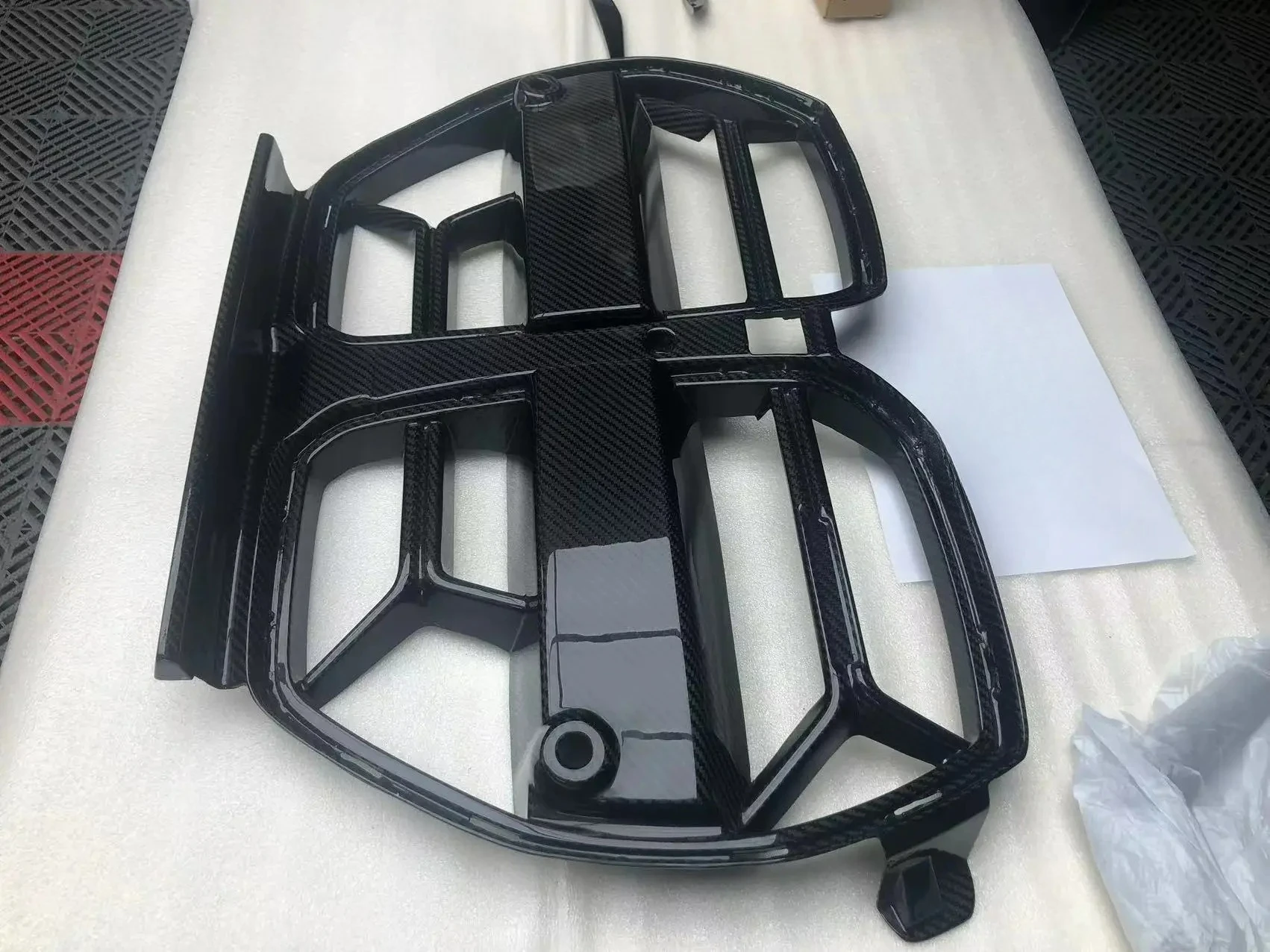 High Cost-effectiveness ForBMW G80 M3 M4 G82 G83 CSL Style Dry Carbon Fiber Front Bumper Grille