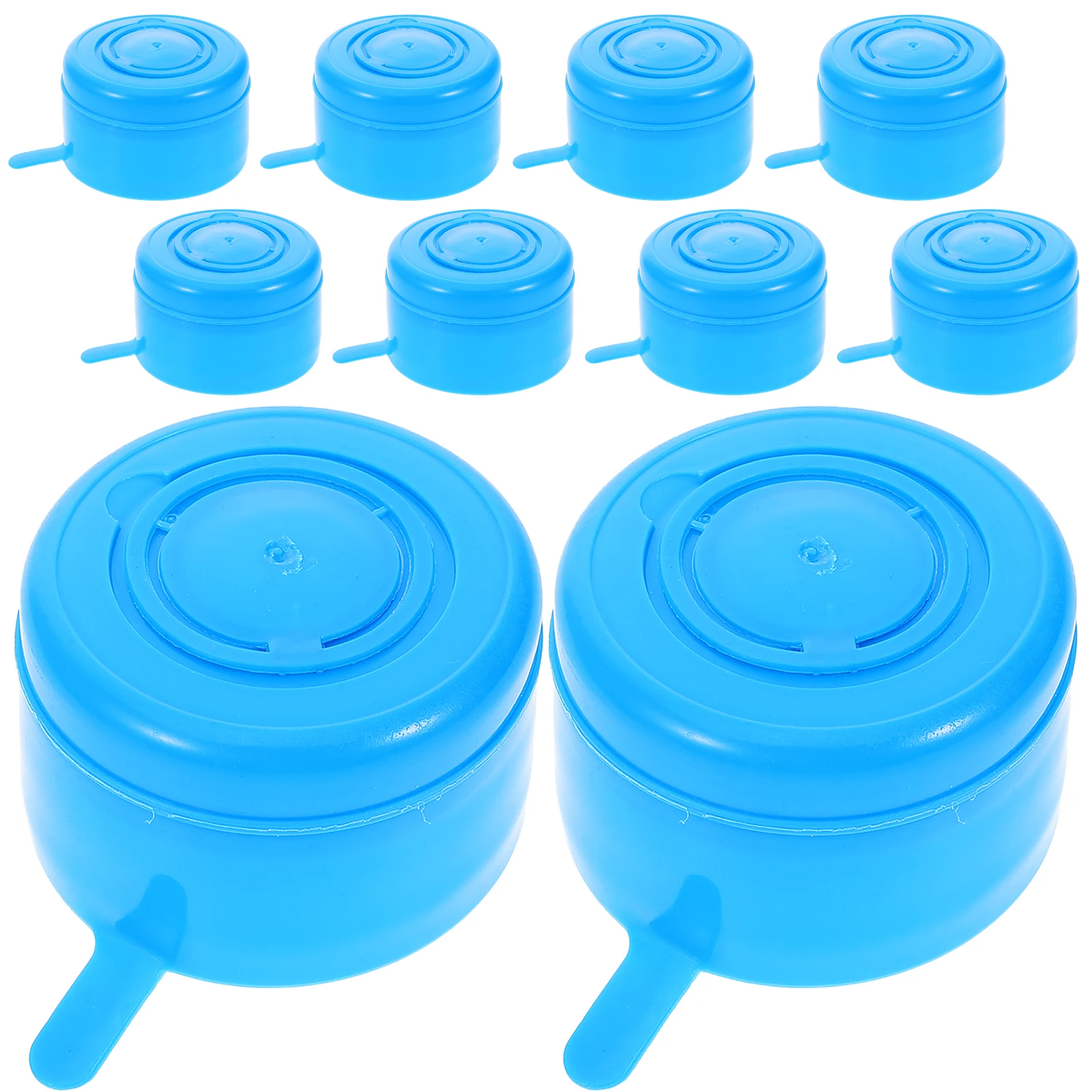 

40 шт. крышка ведра крышка для бутылки с водой крышки кувшины многоразовый сменный контейнер пластиковый антипроливной галлон