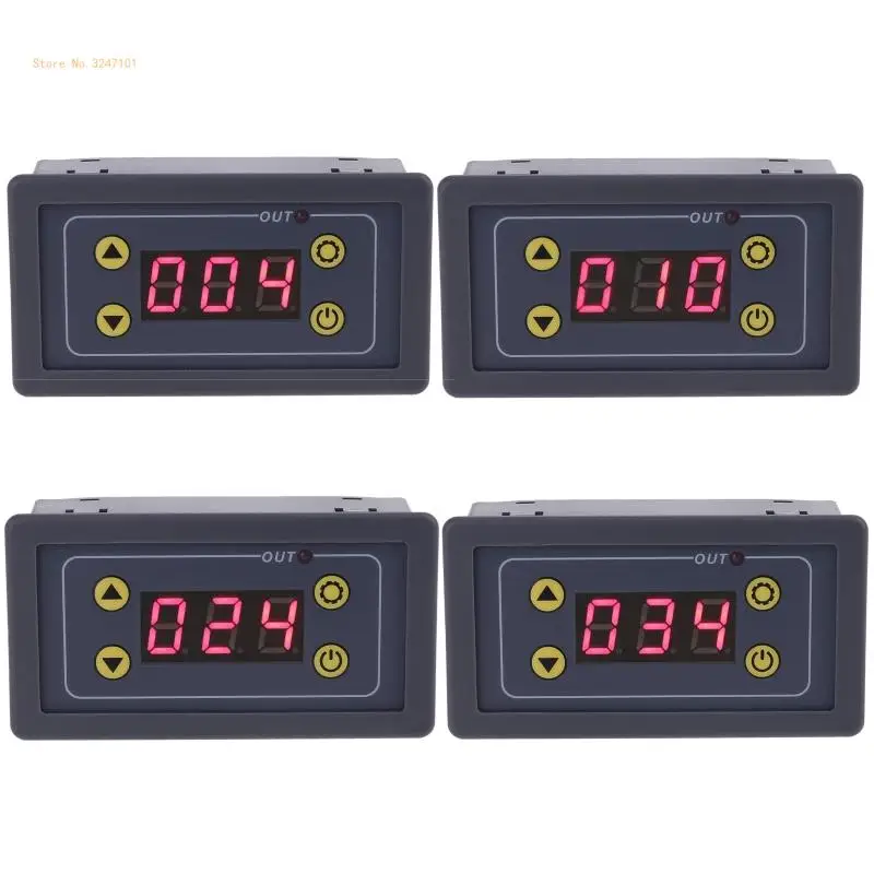 Portable Delay for Time Module with LCD Display for DC 5V 12V 24V 110V 220V Adjustable Control Timing Dropship