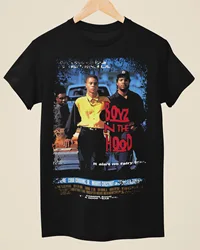 Boyz N The Hood - Movie Poster Inspired Unisex Black T-Shirt