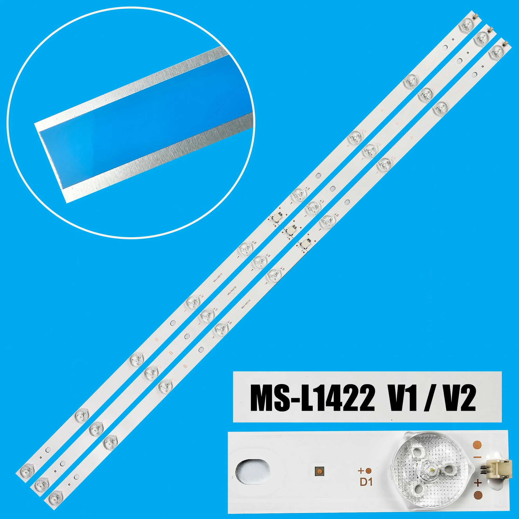 1/5/10 kit LED Backlight strip For 40MF1000 40AF2600 MANTA LED4004 RLDED4016A-E 890919/40S18 MS-L1422 V2 MS-L1422 V1