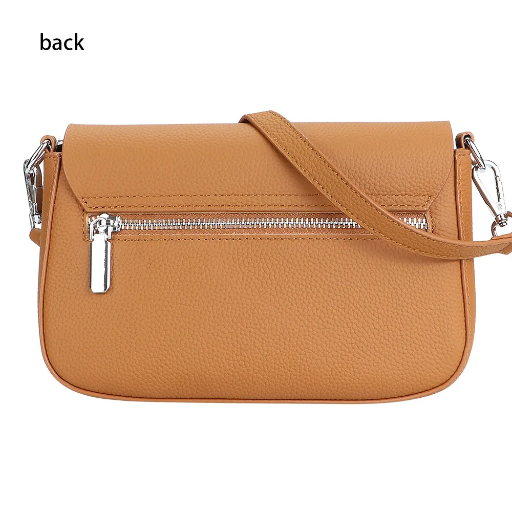 Royal Bagger Women\'s Genuine Leather Shoulder Bags, Large Capacity Crossbody Bag, Fashion Casual Underarm Handbag 1691