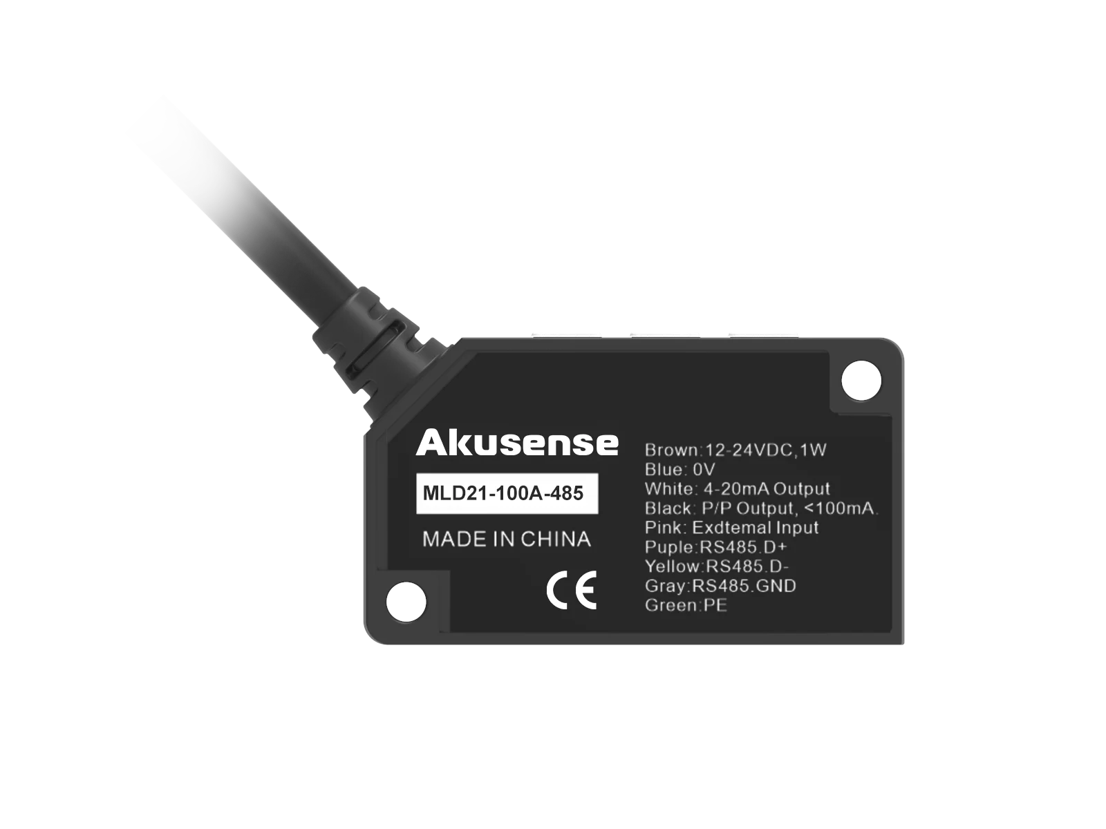 

2026 MLD21 High Precision Triangulation Diffuse Distance Sensor 400mm Thickness RS485 Measurement Displacement Sensor