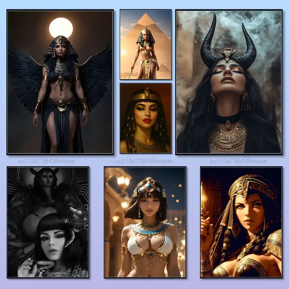 

Ancient Beauty Cleopatra Poster High Perfect Gift Quality Wall Art For Home Office Bedroom Living Room Hallway Bar