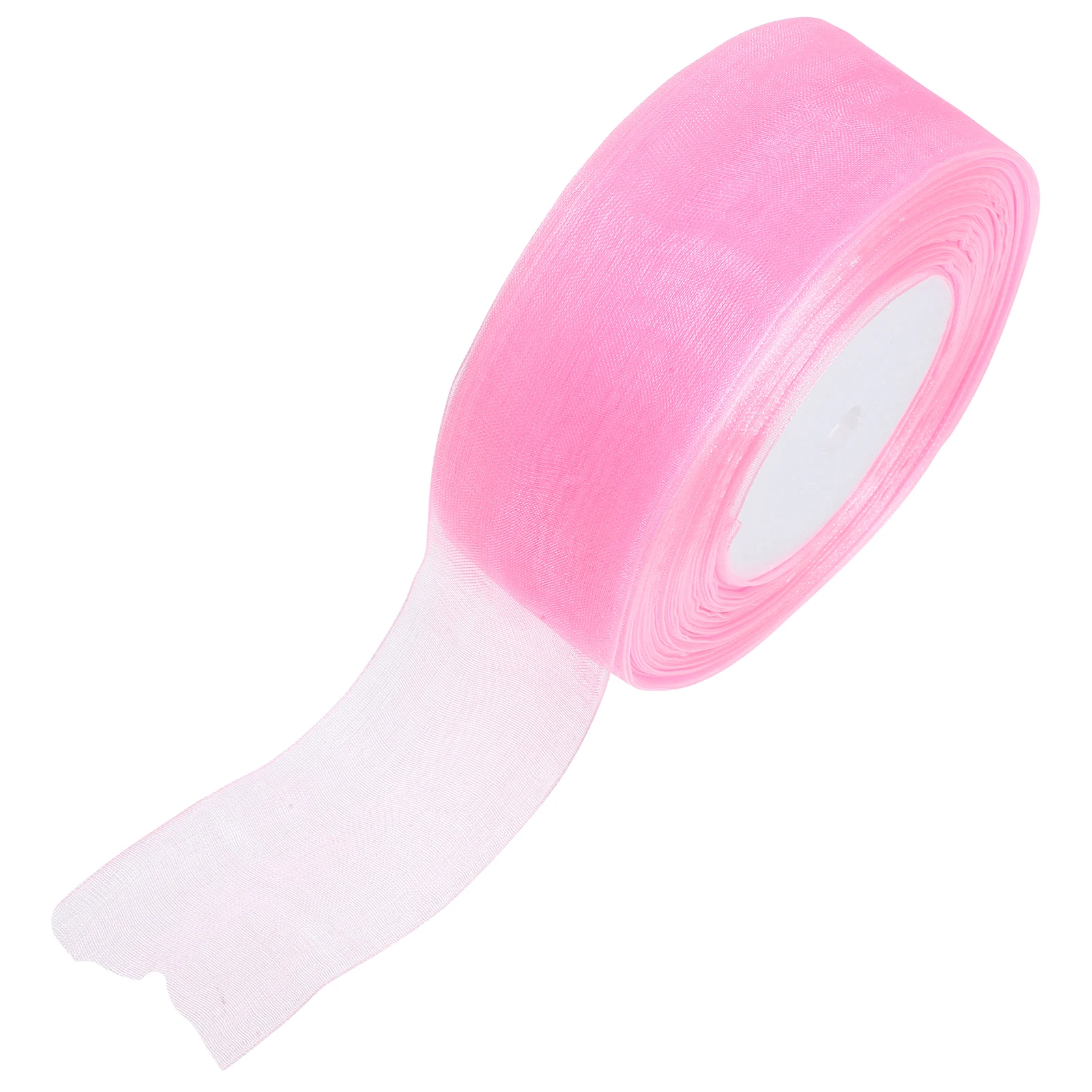 

45M Ribbon 3 8CM DIY Wedding Crafts Mesh Organza Sheer Gift Box Holiday Bows Wrapping Floral Christmas Tree