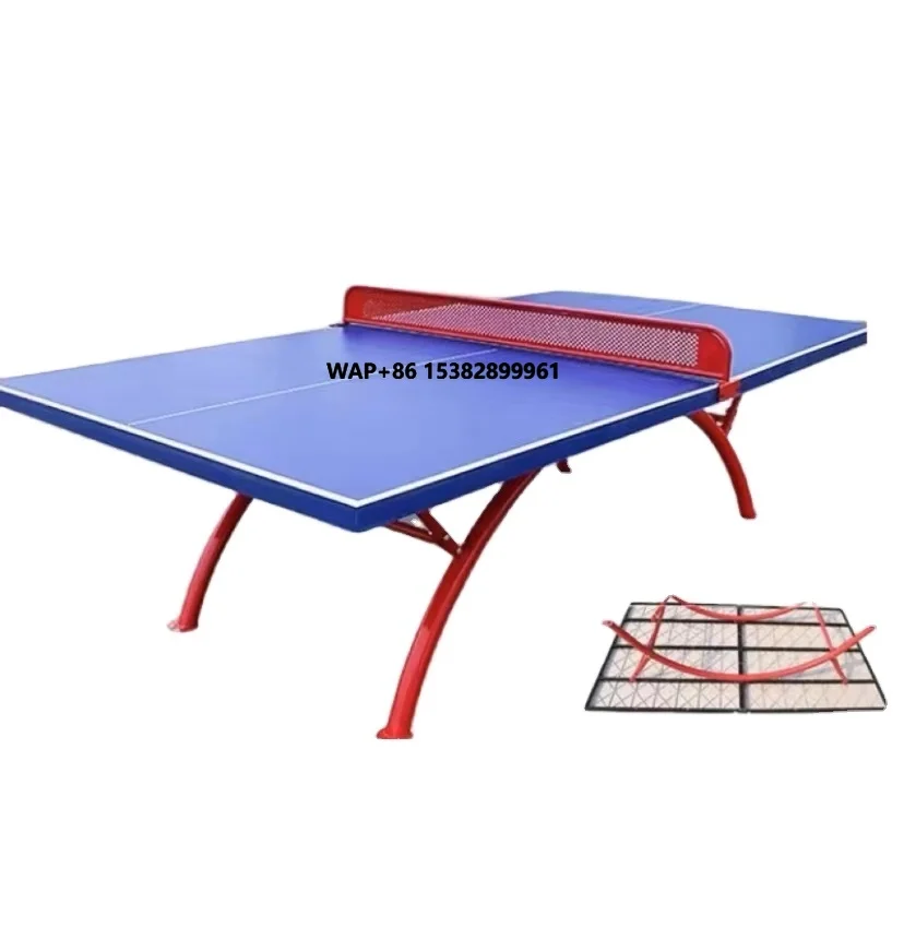

High Quality Professional Indoor Sport Wood Foldable Training Pingpong/Table Tennis Table Banana Land 25mm Thick with Balls