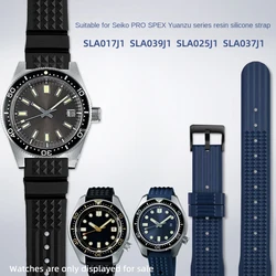 For Seiko PROSPEX series ancestor mm 1968 bracelet SLA017J1 SLA039J1 No.5 SKX007 high quality silicone rubber strap 20mm 22mm