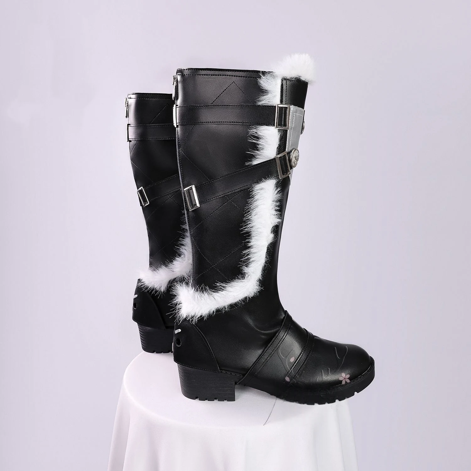 Qiuyuan Cosplay Spiel Wuthering Waves Schuhe Kostüm Zubehör Requisiten Anime Halloween Kostüme für Frau Schuh