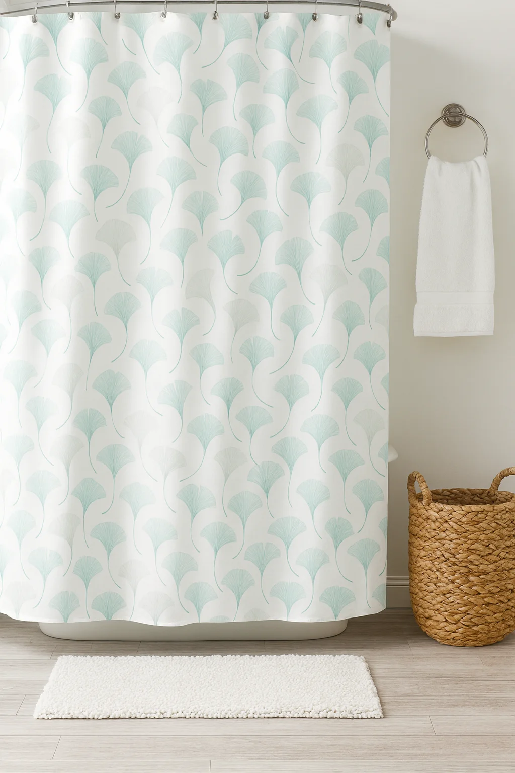 

Занавеска для душа с листьями, водонепроницаемая политкань, занавеска для душа в деревенском стиле, фермерский дом, занавеска для душа с весом дна, 72x72l, доступ к ванной комнату