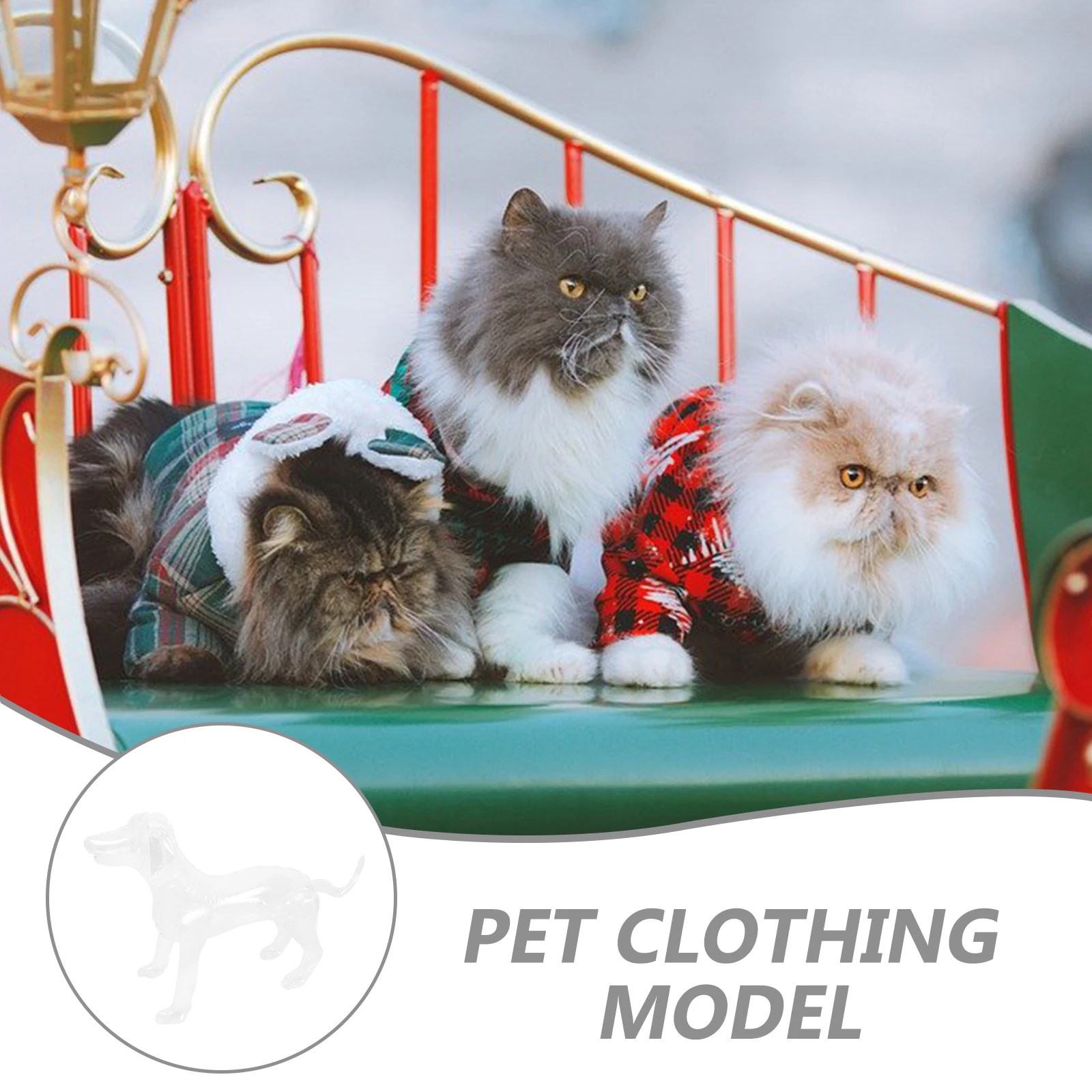 

Inflatable Dog Mannequin Costume Display Model PVC Durable Clothing Rack Adjustable Size Shop Decoration Display Clothing