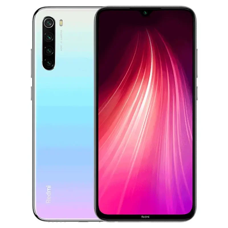 البرامج الثابتة العالمية هاتف Xiaomi Redmi Note 8 الذكي مع حافظة هاتف أندرويد أصلية بطارية 4000 مللي أمبير في الساعة رباعية Cmaera هاتف مستعمل #2