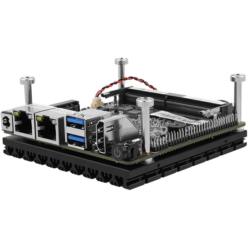 Desenvolvimento vrsion X86-P2 roteamento macio n4000/j4105/j4125 mini host 6w microcomputador de processo de baixa potência