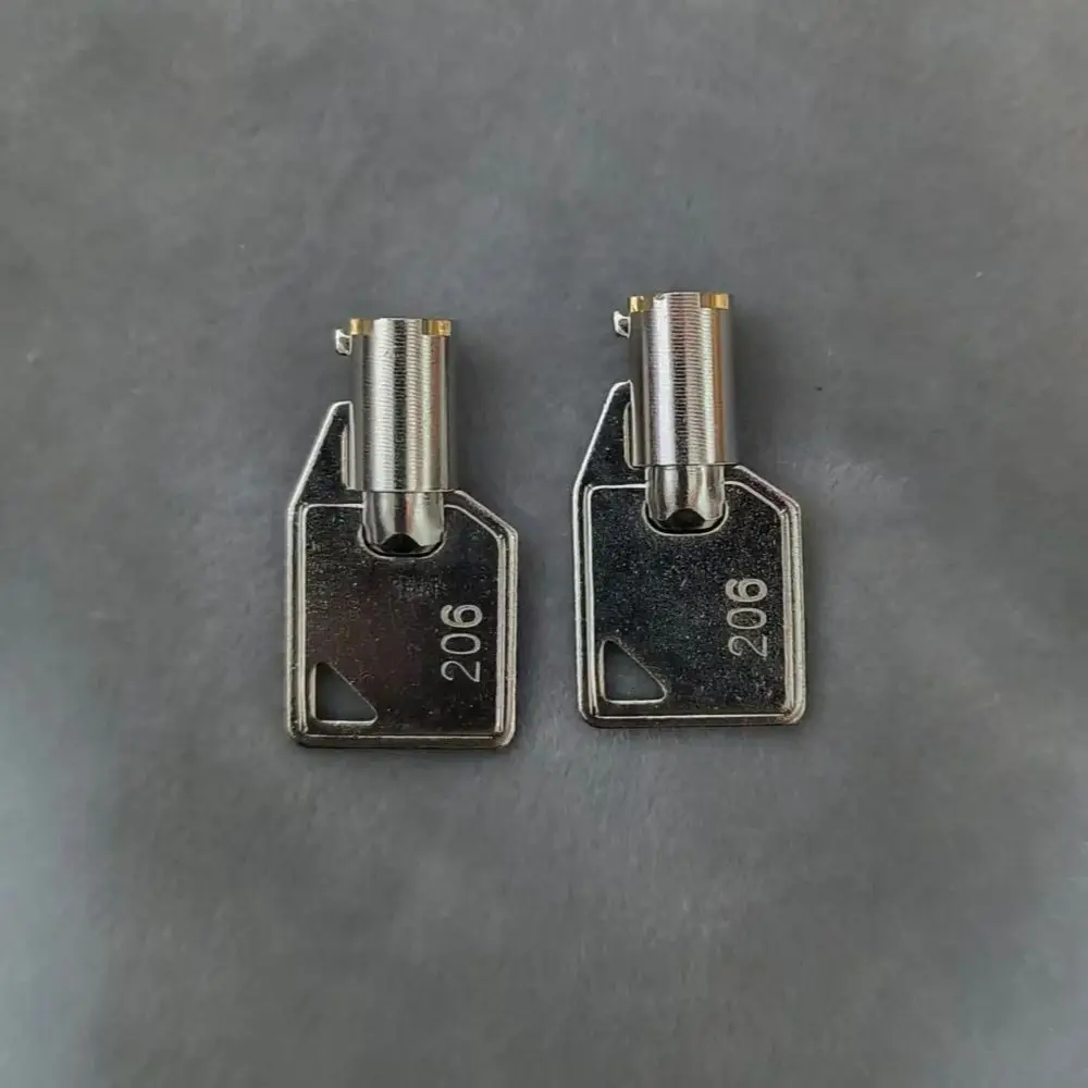 

10 шт., треугольный ключ для лифта, 206, замок базовой станции, блок управления, ключ для шкафа управления