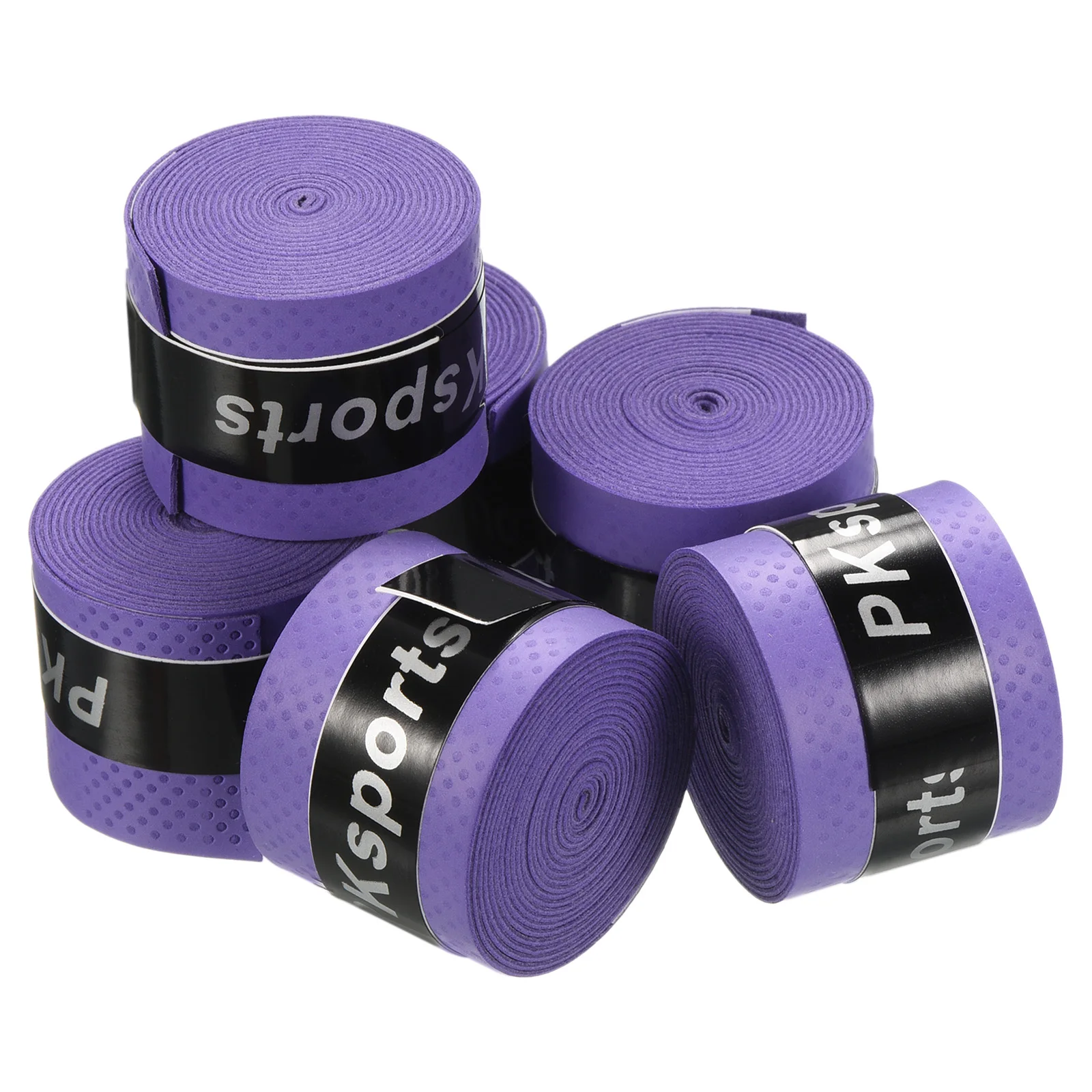 6/12 stücke 43,3 "Tennisschläger Grip Band PU Over Rutsch Runde Nut Nicht-Slip Absorbieren Schweiß Badminton griffe für Badminton Angelrute