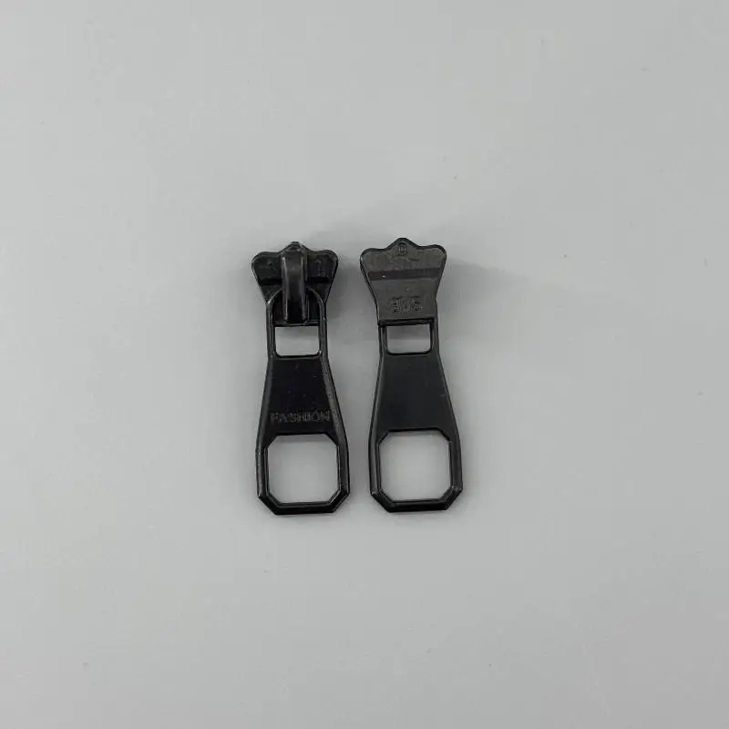 

No.8 Resin Aluminum Alloy Long Zipper Pulls for down Jaet Outerwear Bag High End Zipper Heads Home Sewing DIY Accories