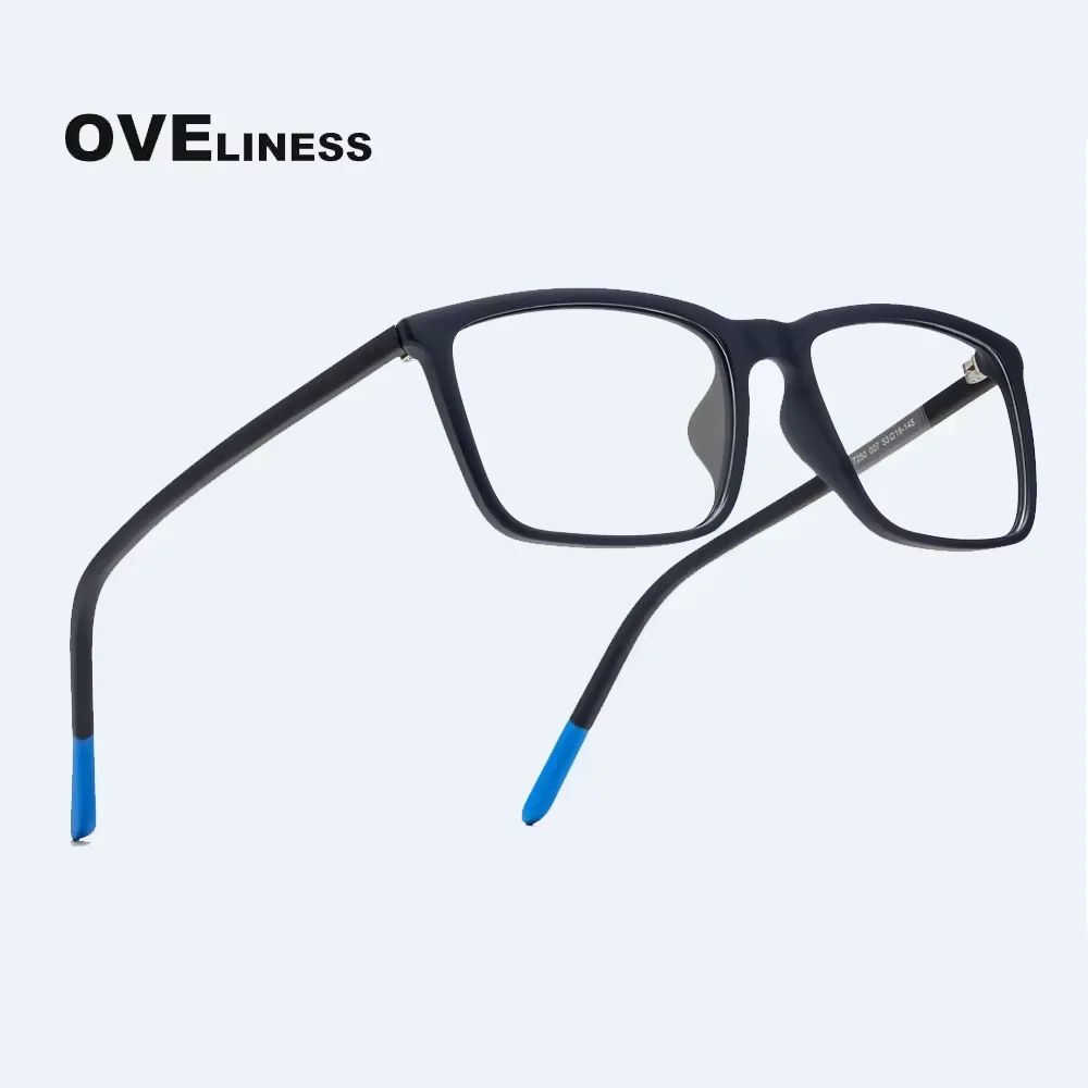 

2025 Square Tr90 men eyeglasses frames glasses frame men women Ultralight Spectacles full eyewear
