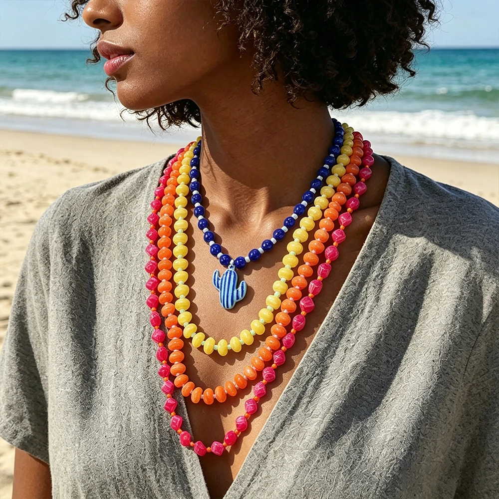 Thumbnail 2 - #55 Latest Layered Necklaces Offers