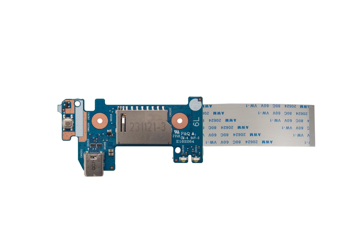 PARA HP 14S-CR 14-CF DF DK tipo C placa de botón de encendido con CABLE 6050A2979701