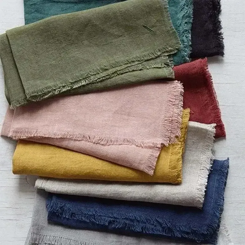 280cm*100cm Pure Linen Fabric for Sewing Quilting Fabrics DIY Crafts Bags Baby Clothing Dress Bedding Sets Handmade Sewing