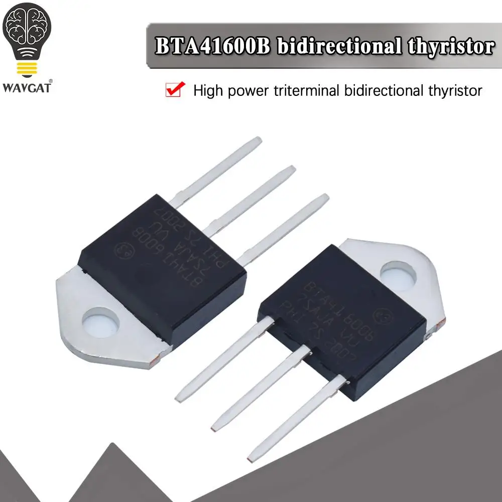BTA41-600B BTA41600B BTA41 BTA41-600B Triacs 40 Amp 600 Volt TO-3P nowy oryginał