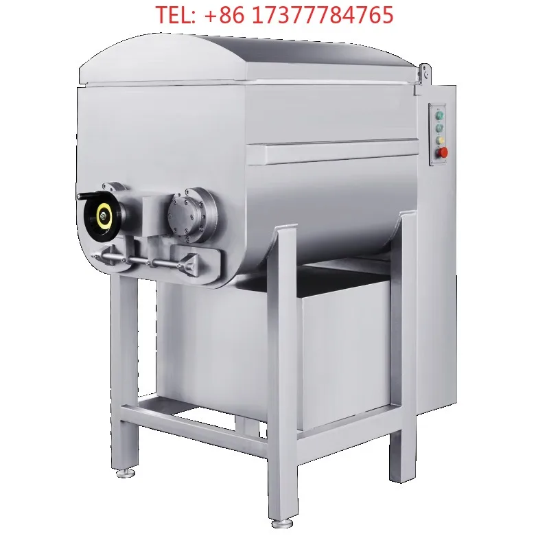 Customized Commercial Meat Grinder and Mixer Machine for Sausage Meatball Production Line