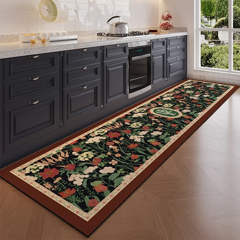 VIKAMA Vintage Floral Długi Dy – Home Bathroom Decor recenzja i cena