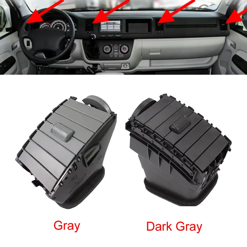 

Car Air conditioning Outlet vents Dashboard A/C Outlet Gery For Toyota Hiace 2005 2006 2007 2008 2009 2010 2011 2012 2013-2018