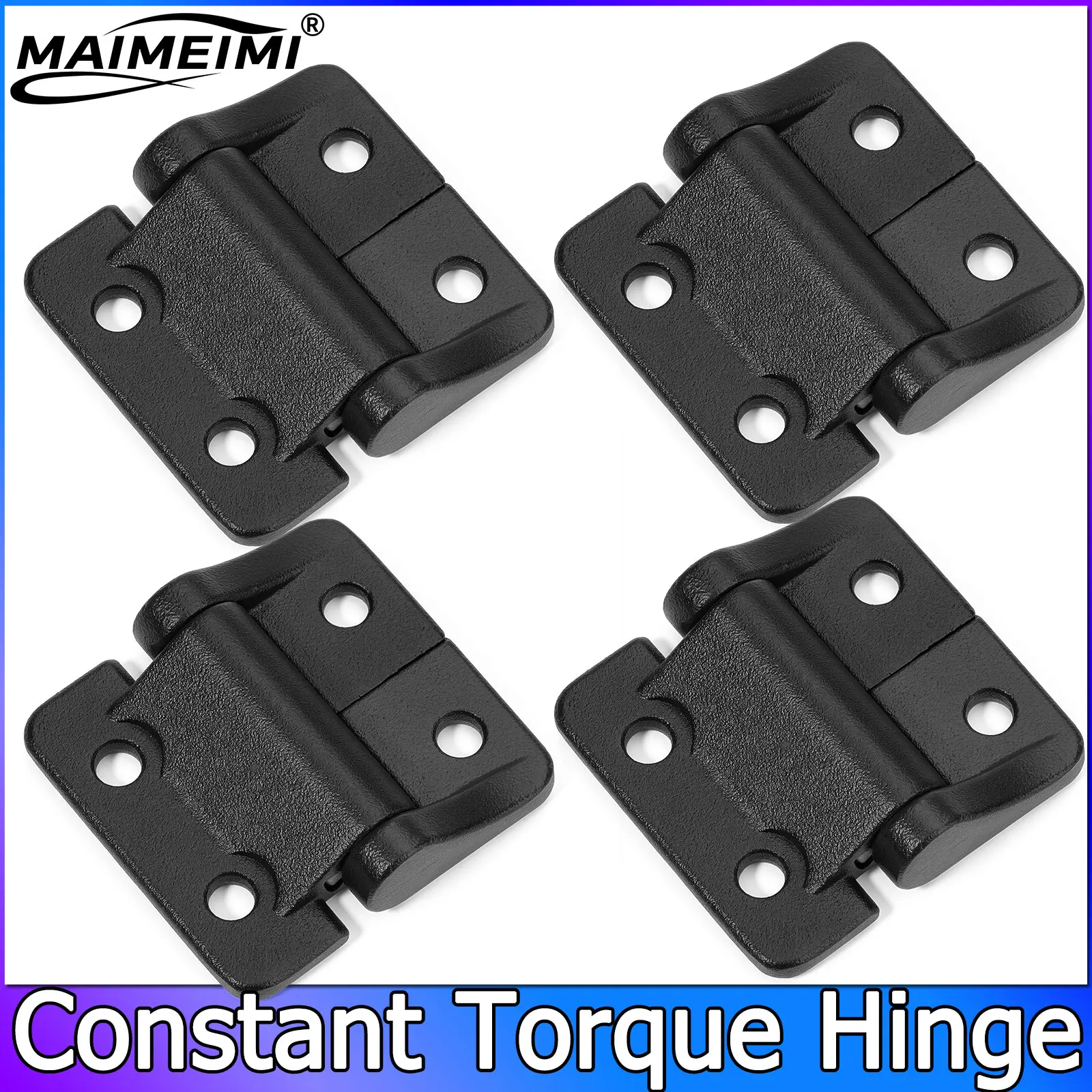  4pcs Constant Torque Hinge Door Hinges Butt Window Hinge For Electric Box Cabinet Industrial Box Bearing Hinge Binder Hardware